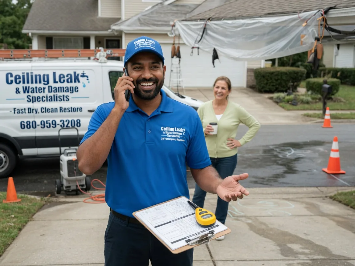 Ceiling Leak Cleanup Onida, SD FAQs